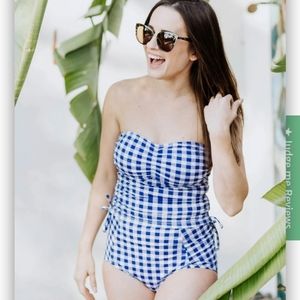 Jessica Rey Elizabeth Tankini Top Gingham